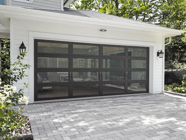 Berea Garage Door Repair design specialist presenting custom garage door options to Berea homeowner