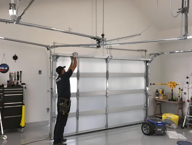 Berea Garage Door Repair certified team performing precision garage door installation in Berea