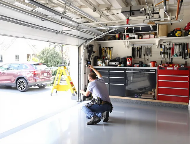 Local garage door repair service by Berea Garage Door Repair in Berea