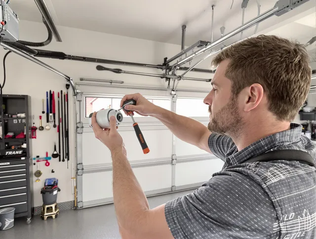 Garage door opener repair service by Berea Garage Door Repair in Berea