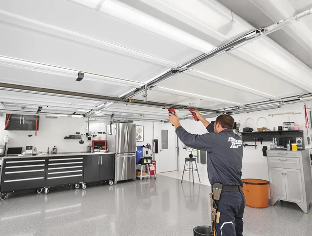 Overhead garage door repair service by Berea Garage Door Repair in Berea
